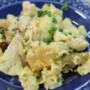 Mac and Cheese Defumado com Joelho Sarloni e Crocante de Bacon e Couve-Flor